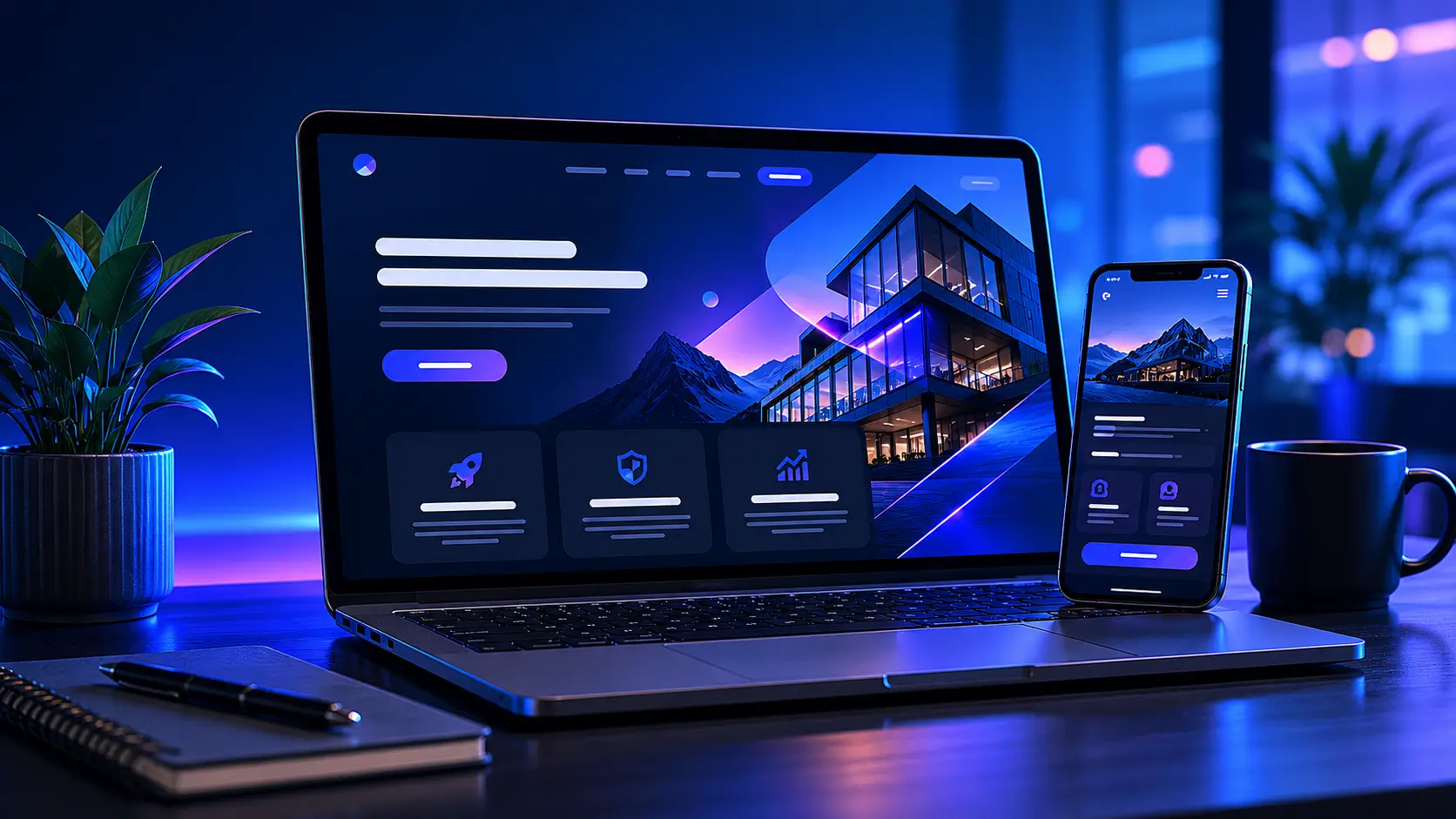 Business website package – professional multi-page site with CMS