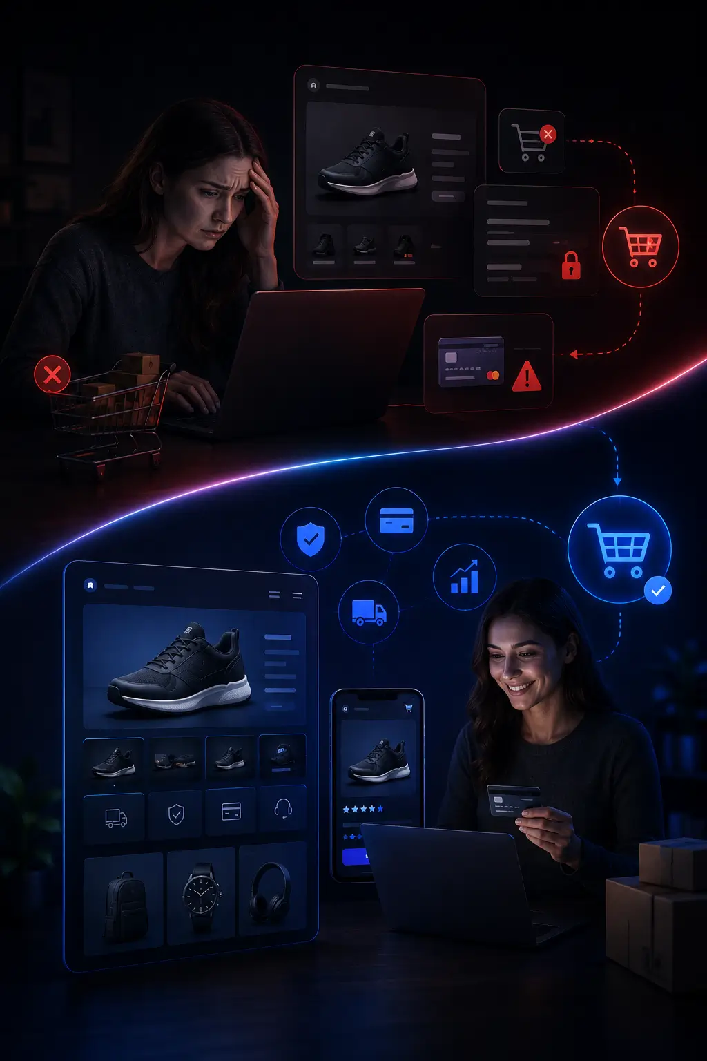 E-commerce conversion, why store design and checkout experience drive sales